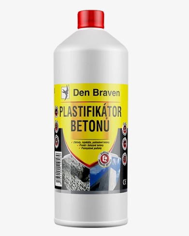 Plastifikátor betonu DEN BRAVEN 1l